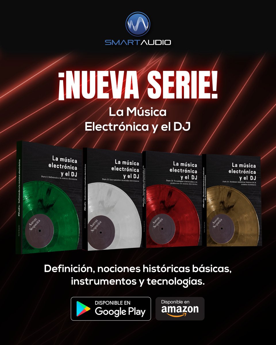 Aprende acerca de qué es la #musicaelectronica y cómo producirla, así como de su #historia, #tecnologias e #instrumentosmusicales. 📚 

#Libros en #pastablanda &amp; #ebook:  

AMZ: amazon.com.mx/dp/B0BV61F9XC?…
Google: play.google.com/store/books/de…

#EDM #MusEle #ElectronicMusic #Musica