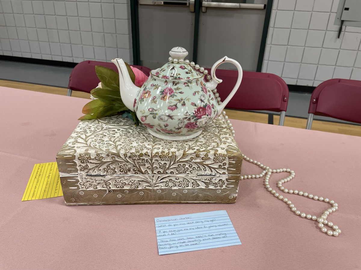 staugustinewcd's tweet photo. Our Grade 8 classes had a tea party for their moms today!  Thanks to all the moms who love endlessly and unconditionally; we love you.  Thank you also to Mr. Hoffmann and Mrs. Ingram for organizing this beautiful afternoon. https://t.co/cOwphkgUdh