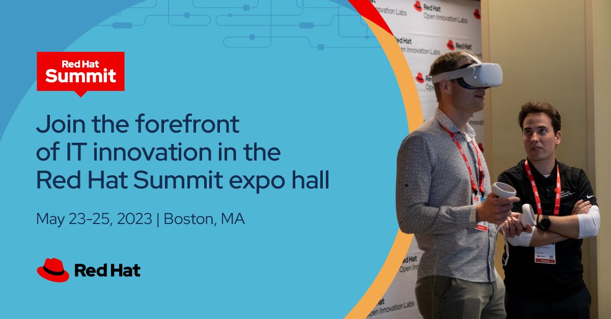 RedHatSummit's tweet photo. On May 23-25, we are ears wide open. That's right, our @RedHat experts will be awaiting your biggest #technology questions in the expo hall at #RHSummit.

Start gathering your questions now—then find our experts in the expo hall throughout the event: https://t.co/4bSPG73iVo https://t.co/gxxTlken1W