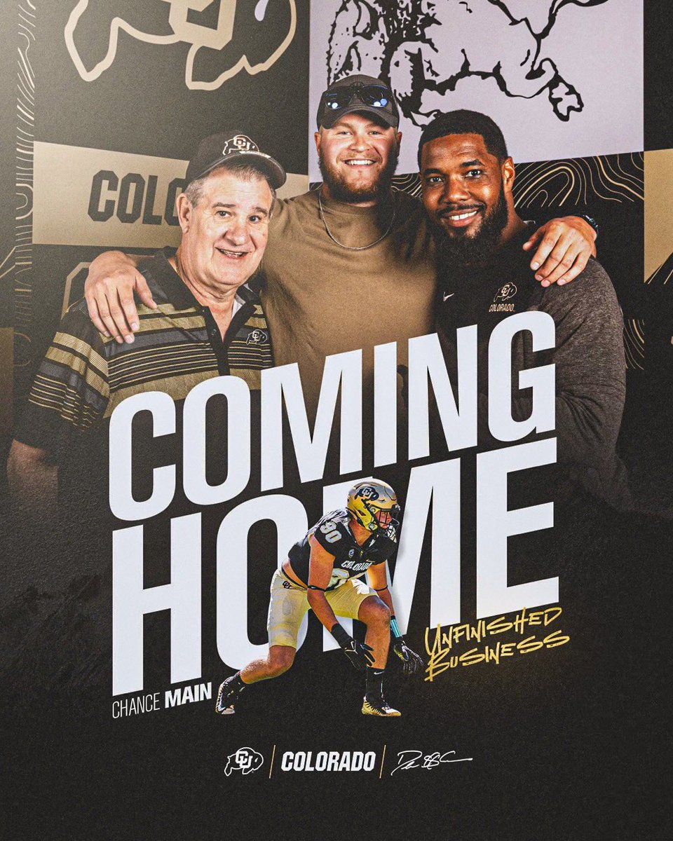 CUBarstool's tweet image. Former Colorado Edge Chance Main is transferring to Colorado! 

Welcome back! @chance_main