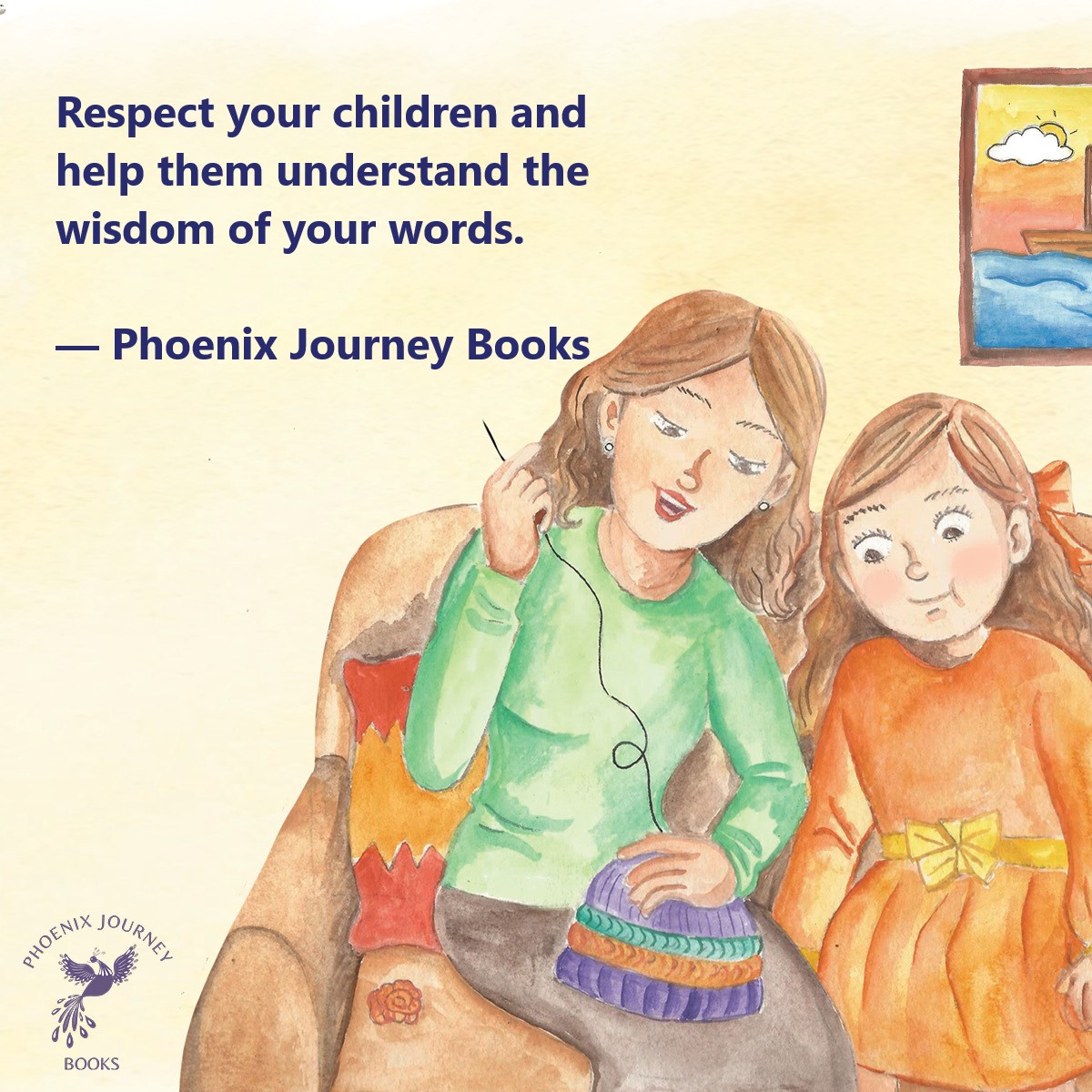 Respect and wisdom are some of the most valuable lessons we can teach to a child.

#Wisdomquotes #Educationquotes #Picturebooks #KnittingBooks