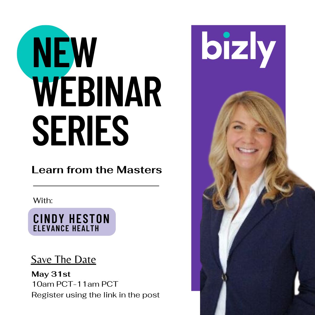 We are excited about our new “Learn from the Masters” webcast series launching May 31st. First one will be w/ Cindy Heston, Director Travel and Meetings from Elevance Health. Register here bit.ly/3VYVxiU