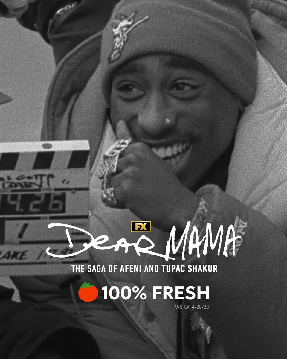 Tupac Shakur was a patriarch of the culture, and that came from the push of his mother Afeni to never be silent in standing up for what you believe in. The series finale of the critically acclaimed docuseries #DearMama premieres tomorrow on FX. 10p ET/PT. Stream on @hulu.