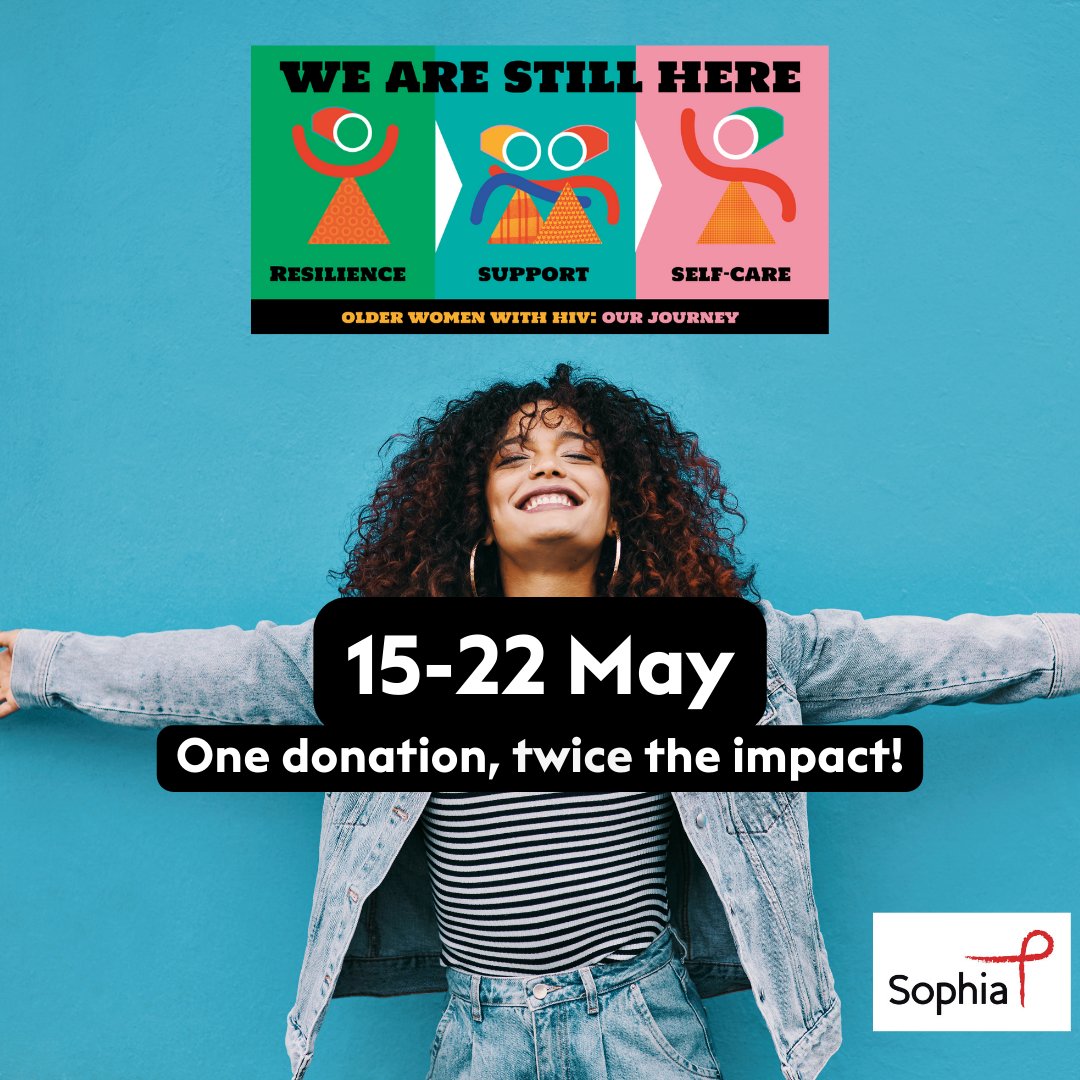 'We are still here' campaign, which supports women living with HIV, run by @SophiaForum has been chosen for the #Kind2Mind campaign by @BigGive during #MentalHealthAwarenessWeek.
Matched funding means every donation is doubled!
Get ready to share our BigGive link far and wide...