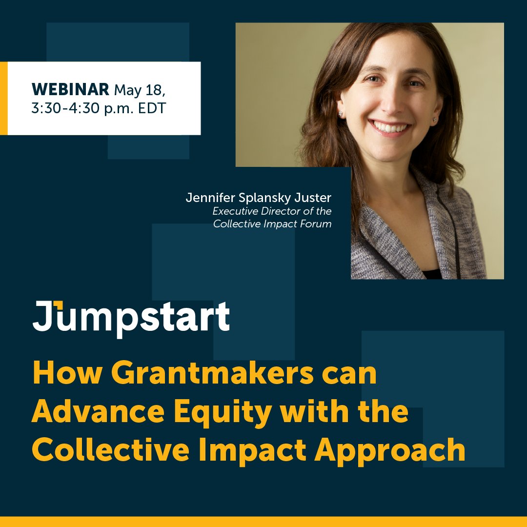 Network for Good is now Bonterra (@network4good) on Twitter photo Join us on 5/18 at 3:30 p.m. EDT for our webinar, “How grantmakers can advance equity with the collective impact approach.” Jennifer Splansky Juster, executive director of <a href="/CIForumTweets/">Collective Impact Forum</a>, will give an overview of this type of collaborative work. Register👇learn.networkforgood.com/CollectiveImpa… Join us on 5/18 at 3:30 p.m. EDT for our webinar, “How grantmakers can advance equity with the collective impact approach.” Jennifer Splansky Juster, executive director of <a href="/CIForumTweets/">Collective Impact Forum</a>, will give an overview of this type of collaborative work. Register👇learn.networkforgood.com/CollectiveImpa…