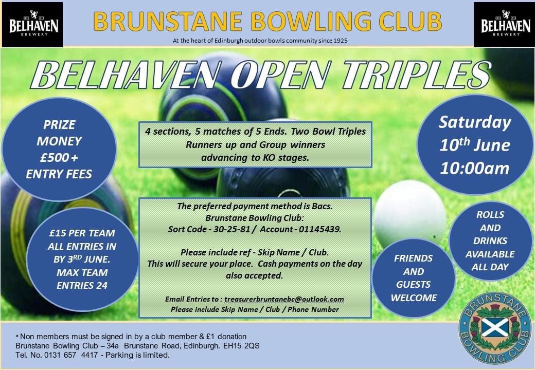 Brunstane_bc's tweet photo. Our first open comp of the year 👇 https://t.co/8ZZ4apBh32