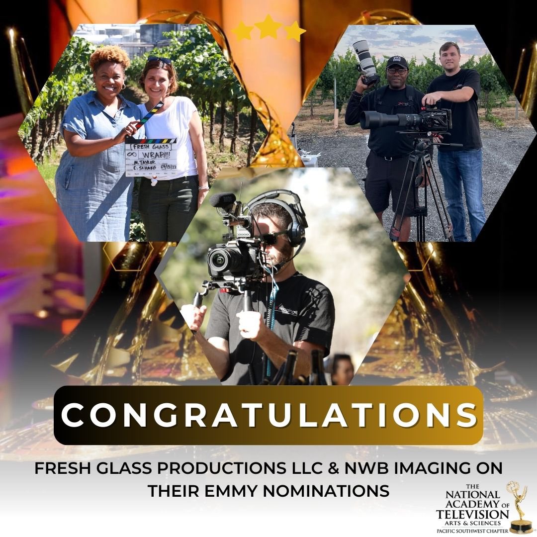thisisfreshgla1's tweet photo. It’s official, Fresh Glass is nominated for two Emmys from the @NATASPSW. #Emmys #RepresentationMatters https://t.co/RLSB8Q5o4i