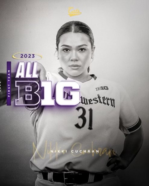 Congrats to former Bronco Softball Star Nikki Cuchran!  2 time 1st Team All Big Ten, and Back to Back Big Ten Champions!! #Dominant #TeamFirst