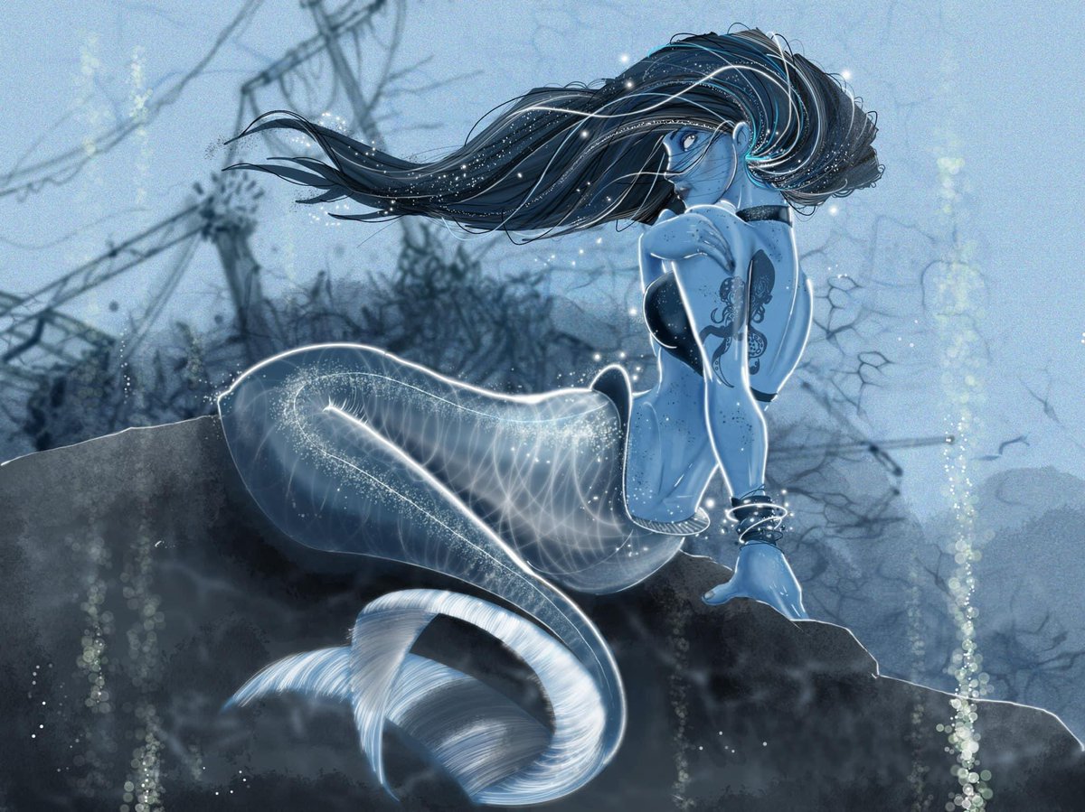 Here’s a #digital #mermaid #illustration for #TBT
.
.
.
.
.
#art #drawing #doodlebags #nashville #nashvilleart #characterdesign #nashvilleartist #mermay2023 #underthesea #siren #swimming #mermay #pencildrawing @procreate