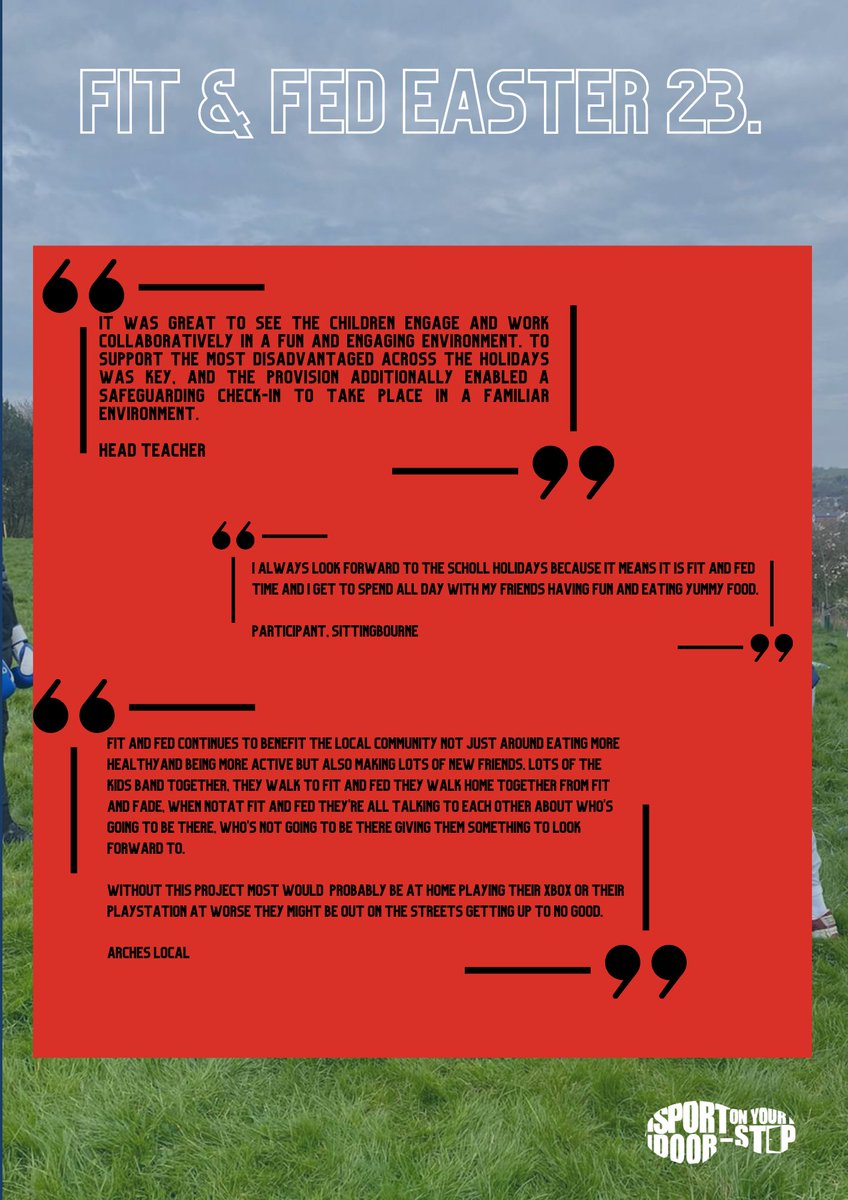 👀Check out our snapshot of #FitandFed Easter 2023.

<a href="/StreetGames/">StreetGames</a> | <a href="/MedwayGoHAF/">MedwayGo</a>  | <a href="/OlympiaBoxing/">Olympia Boxing CIC</a> | <a href="/ArchesLocal/">Arches Local</a>