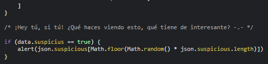 Possibly_Diss's tweet photo. I tried to cheat and check the #QSMPGlobal  source code:

"Hey you, yes you! What are you doing watching this, what's interesting about it?" Q please just gimme a hint I wanna solve your riddle :,[ https://t.co/10przf5U0R