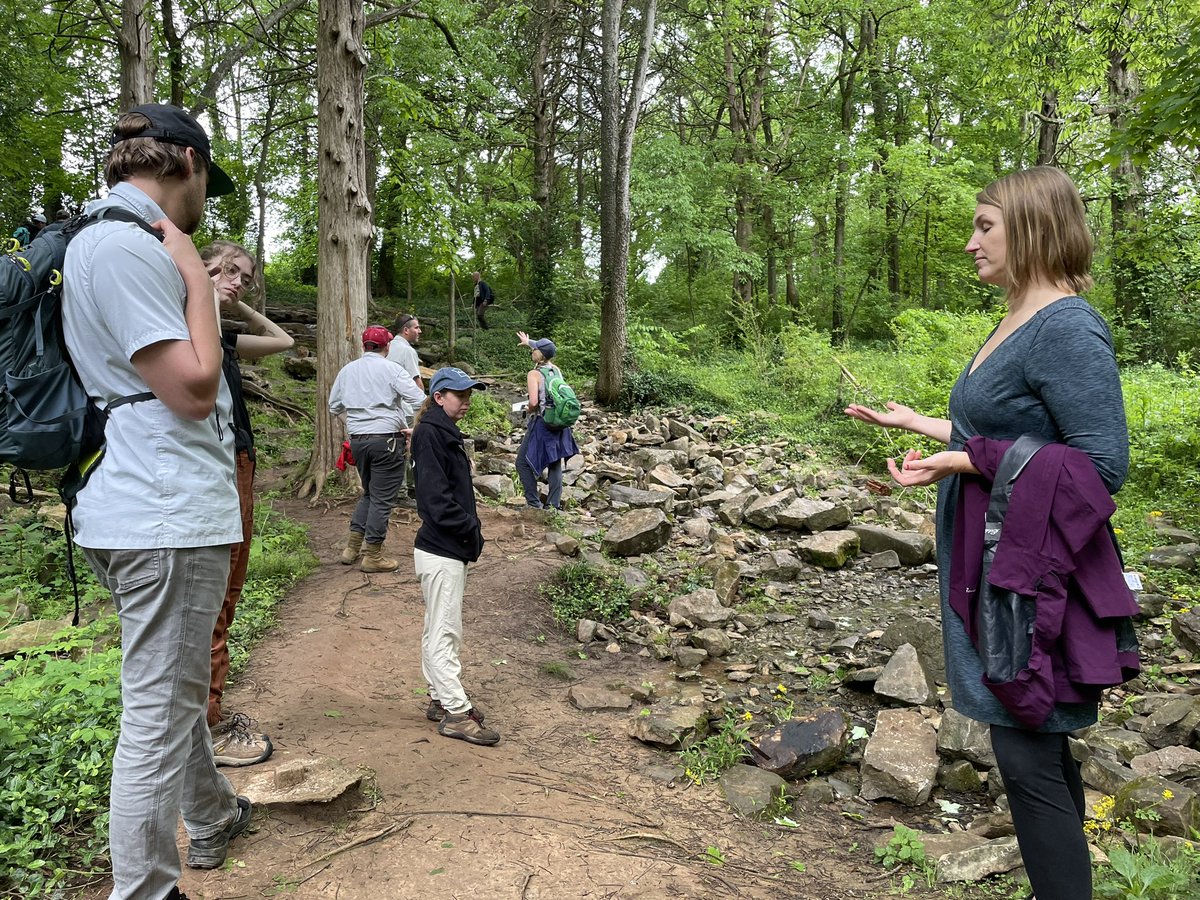 Learning about karst challenges within the Lost River Basin this afternoon.