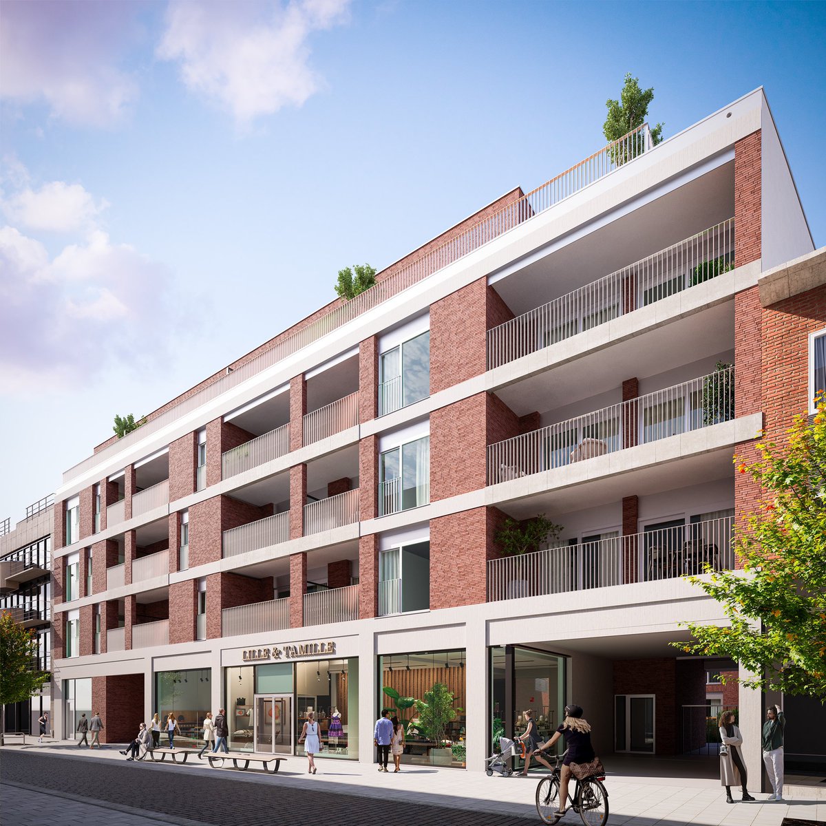 sofiers's tweet photo. The residential project Karel in Vilvoorde covered in Het Nieuwsblad! 💙 #Custombuild https://t.co/tgBMGq0NDr