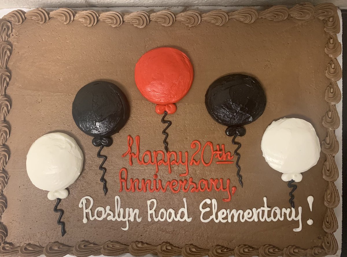 iJenParisi's tweet photo. HAPPY ANNIVERSARY, CONGRATULATIONS, and THANK YOU to Principal Kirk on 20 years!! Our Roslyn Road Bulldog staff Appreciates you! @barrington220 @Roslyn220 https://t.co/xwJITevKoZ
