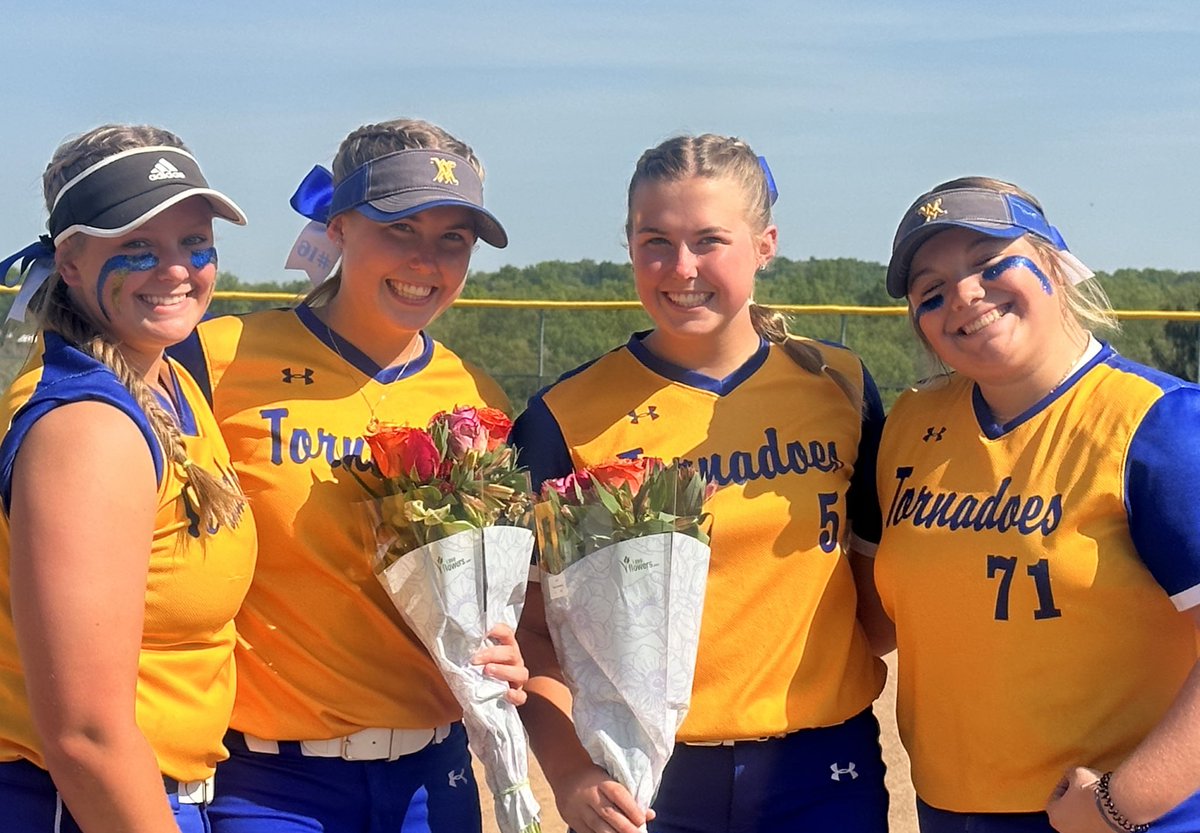 ZCSBlueDevils's tweet photo. Congratulations Zoie &amp; Gracie - enjoy your Senior night. There is still a lot of work to be done!! #LetsGoBlue @WestMSports @TornadoesWest @Shawg12 https://t.co/lbze7GnaLA