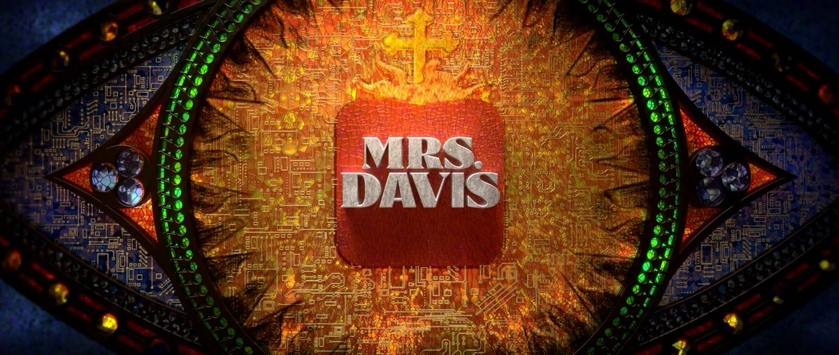 jonnysun's tweet photo. episode 107 (the penultimate episode!) of MRS DAVIS is out today. i co-wrote it with the incredible @jkning. i hope you watch it because, among all the things i've ever written, it is one of the pieces of writing i am proudest of. https://t.co/ew4ulKNDwT