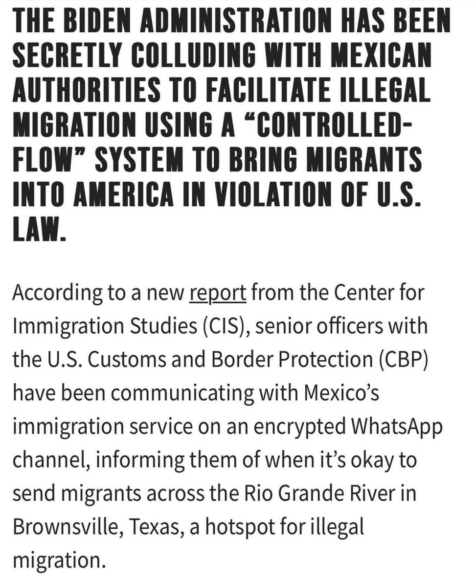 MichelleMaxwell's tweet photo. This is Impeachable!! ⁦@GOP⁩ DO Something Now! #ImpeachBiden #BorderCrisis #BidenDestroysAmerica https://t.co/phzvnmLPcO