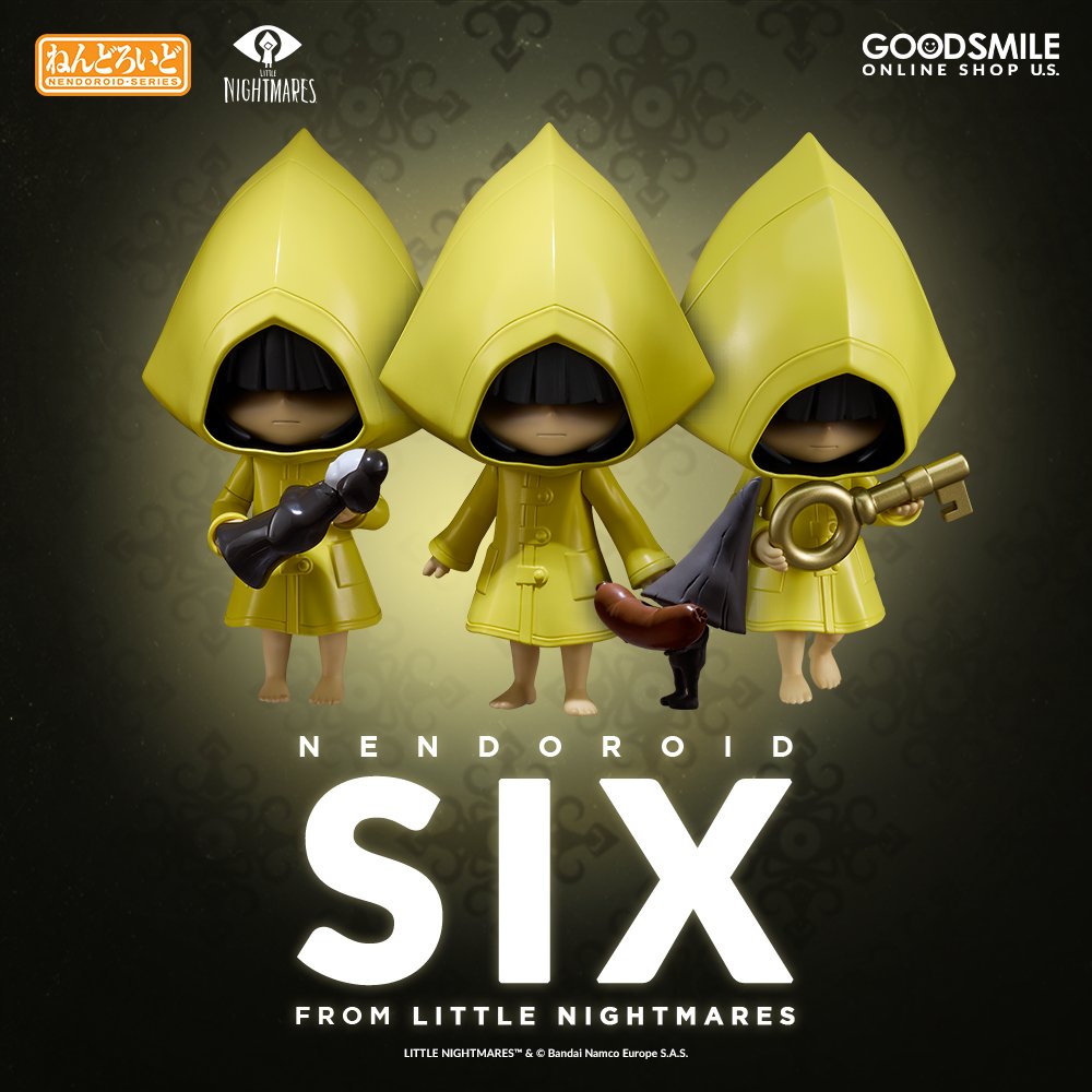 Nendoroid Six,Figures,Nendoroid,Nendoroid Figures,LITTLE NIGHTMARES