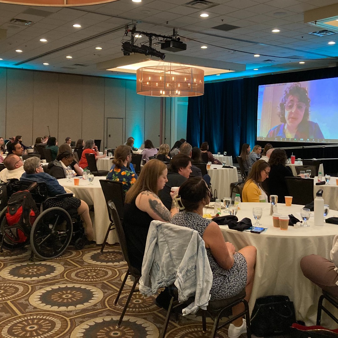 TheKelseyMore's tweet photo. Team member @AllieCannington enjoyed keynoting the Self Determination Housing of PA Conference: Housing as a Human Right. We're grateful to be connected to so many PA leaders, from local advocates to The VITAL Act's lead author @SenBobCasey!
#VITALhousing #DisabilityForward https://t.co/seSj89jZFQ