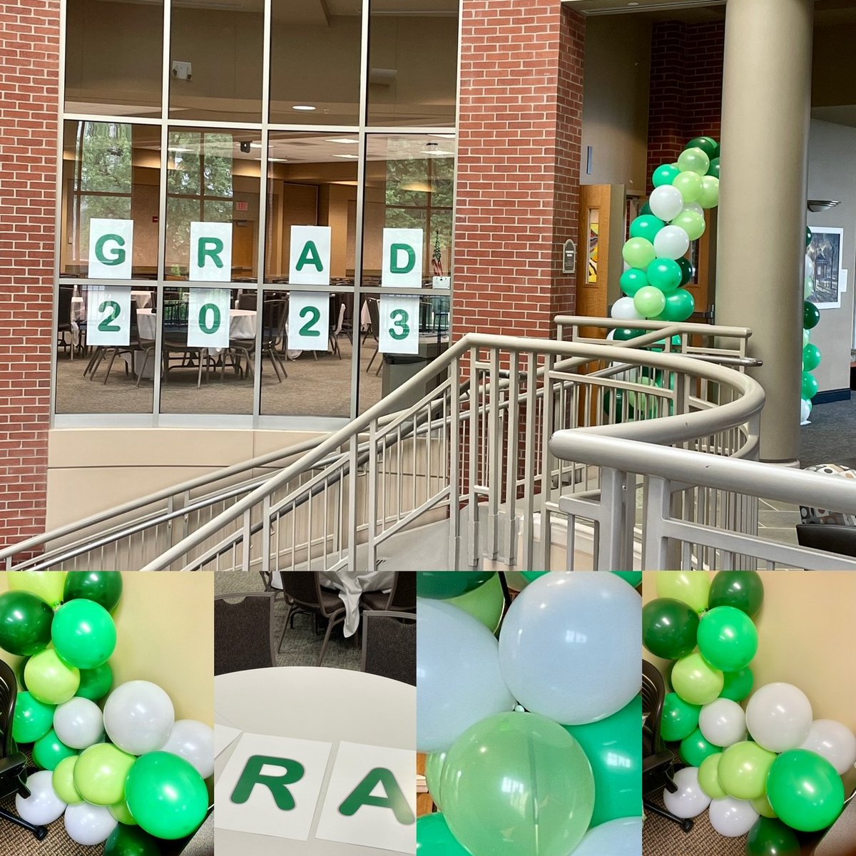 CMUCareerCenter's tweet photo. Grads, we're so excited to #CelebrateClassof2023. See you tomorrow on the 4th floor of the student center! You can arrive at 11:45, with the event kicking off at noon. Great food, raffle prizes, presentations of cords, sashes and finishing with graduation practice. #CMUthen! https://t.co/C73556FSKb
