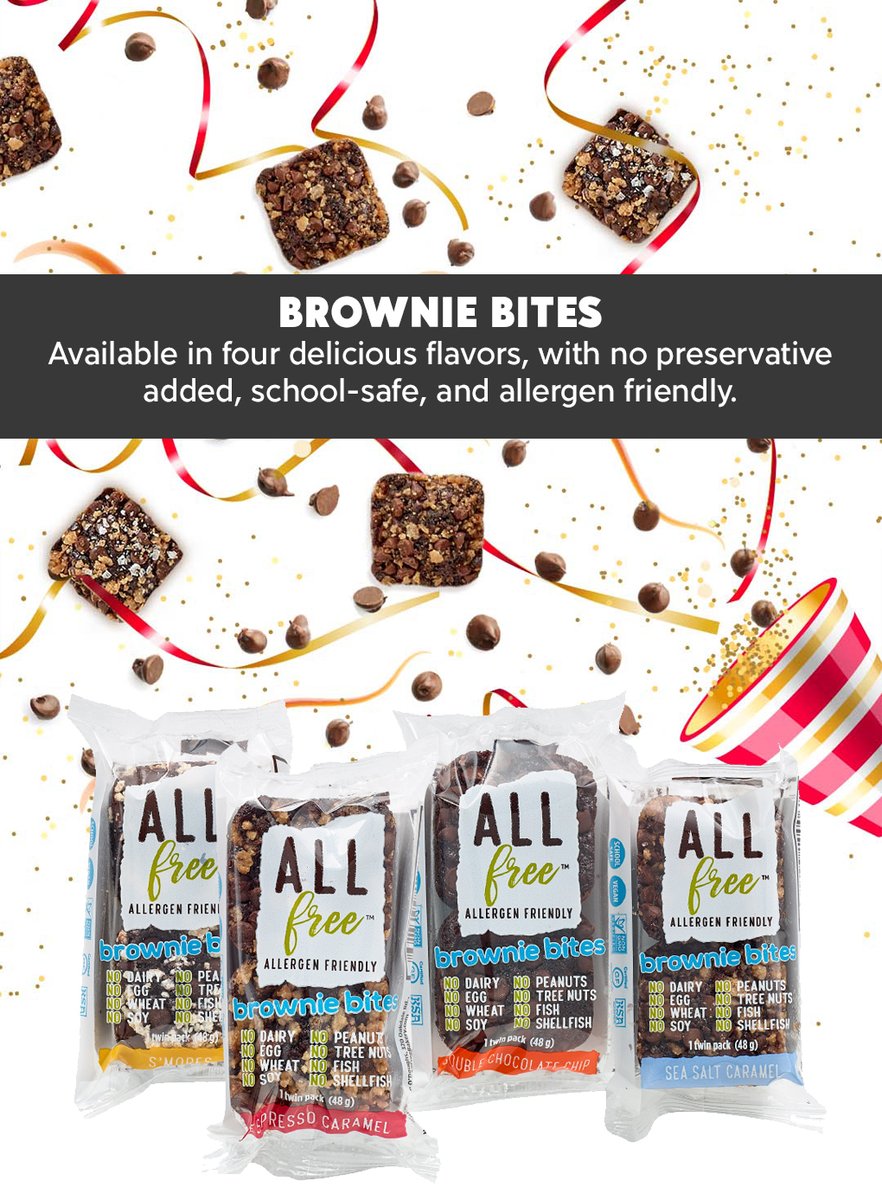 Save 10% on AllFree Brownie Bites &amp; select O'Doughs items in May! - mailchi.mp/glutenfreemall…