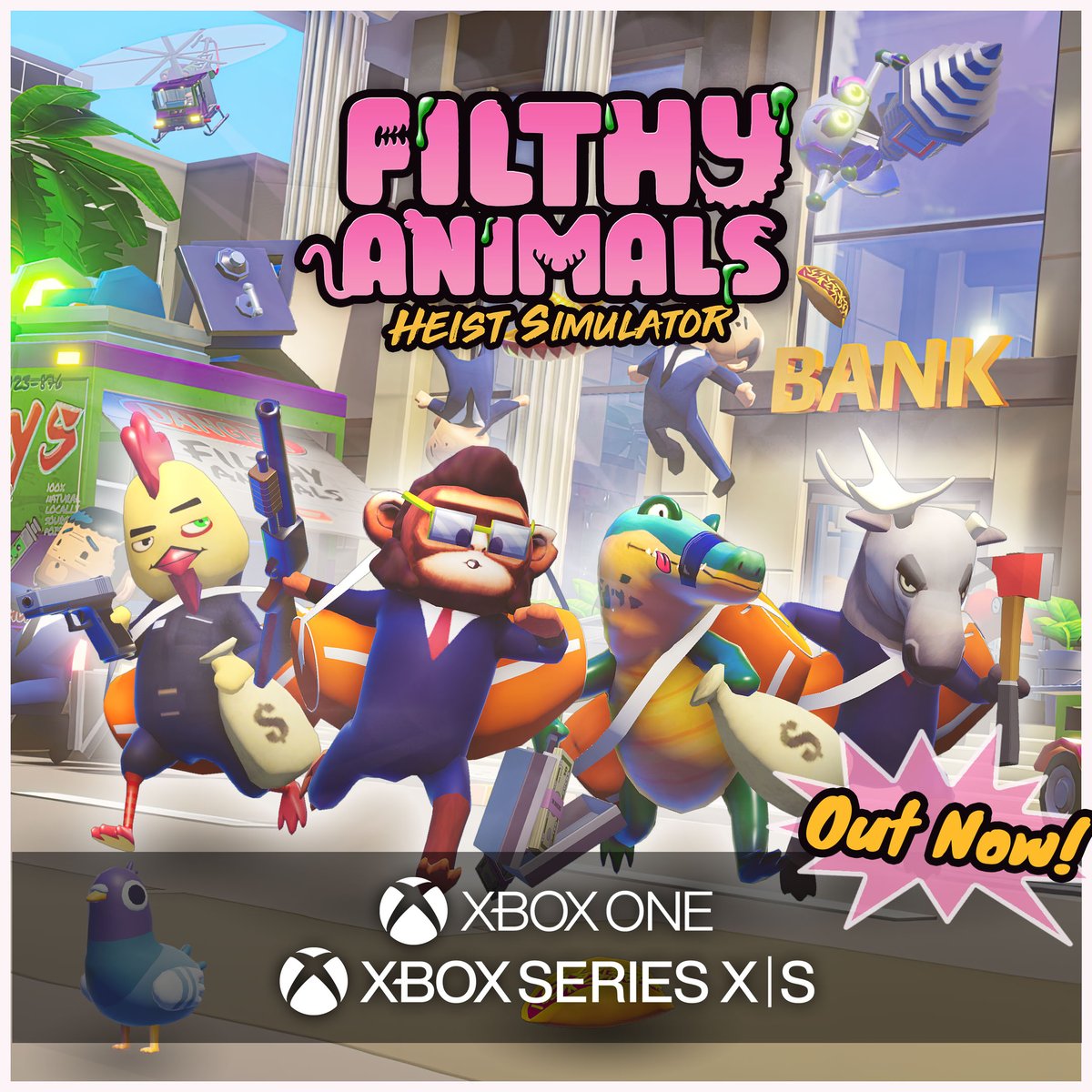 Filthy Animals | Heist Simulator 🎮 tweet media