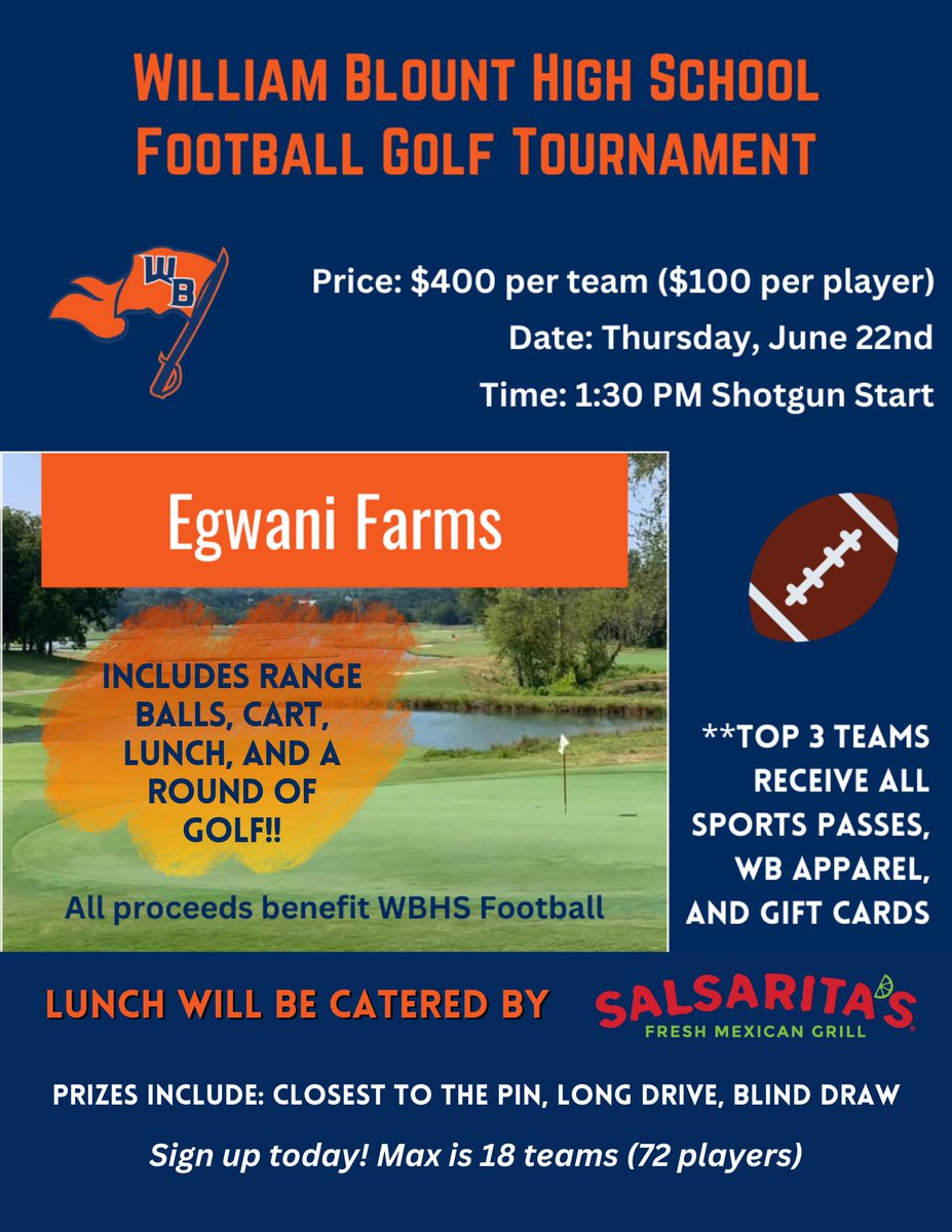 William Blount Football tweet media