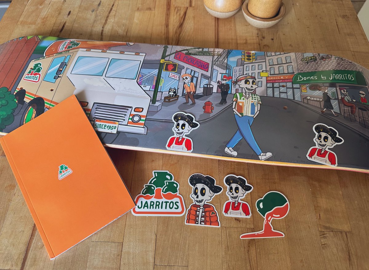 Do you have any <a href="/Jarritos/">Jarritos</a> Bones yet anon? 

A team that truly puts their community first - raffled out over $35k worth of gift cards to holders in order to #RespectTheTaco, raffle for exclusive Jarritos x Nike Collab Dunks and Every Bones holder got free skate decks!! 

Setting