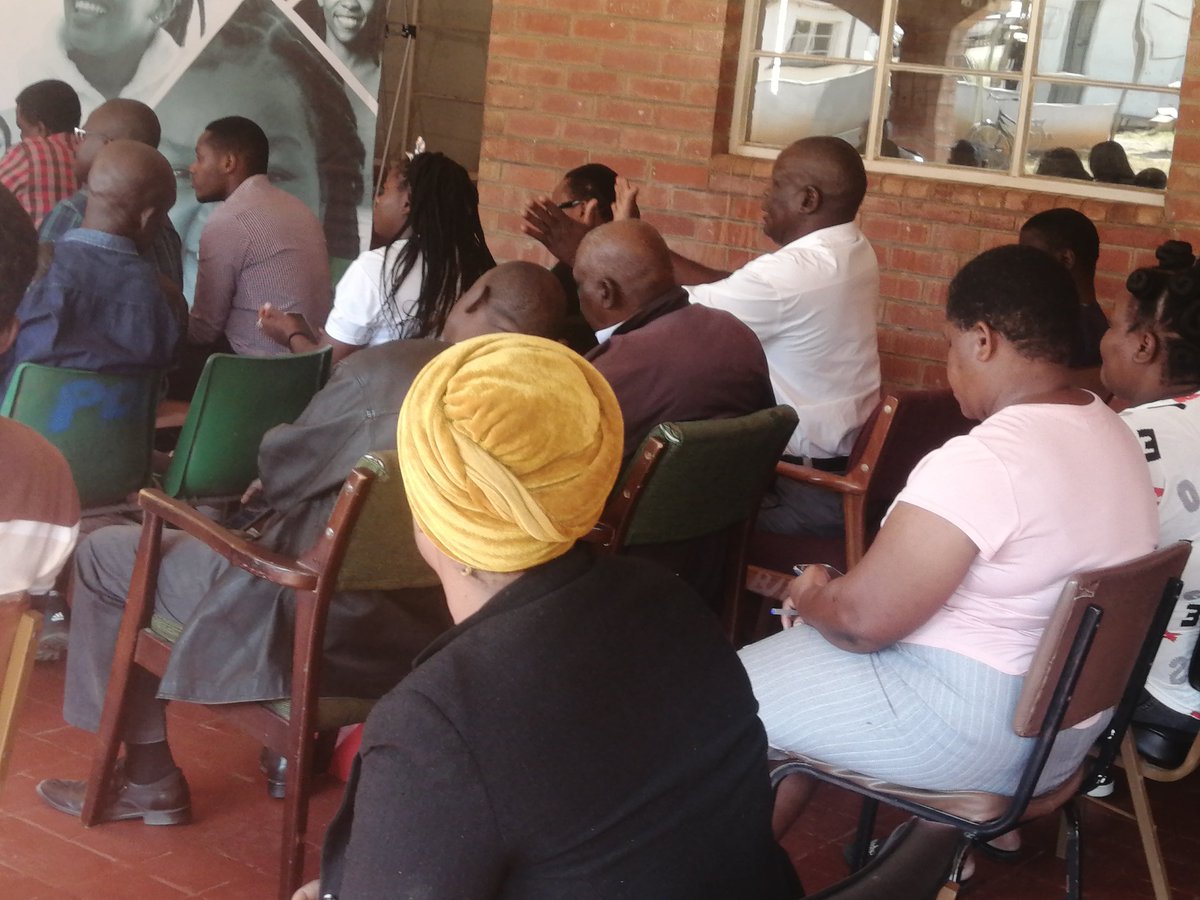 yestrustzim's tweet photo. YES Trust Zimbabwe in partnership with PZAT conducting a meeting in Plumtree to sensitize the community stakeholders on the new HIV prevention methods and specifically on the CATALYST study. A 5 year program funded by PEPFAR and USAID. @pza
 @UsaidZimbabwe https://t.co/XQRbS5cHOr