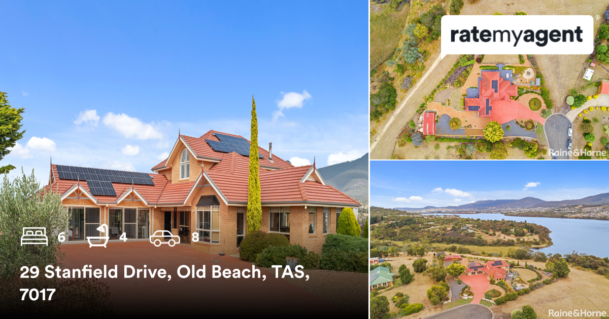 🛌 6 🛀 4 🚘 8
📍 29 Stanfield Drive, Old Beach, TAS, 7017

Our agent’s latest listing on #RateMyAgent

rma.reviews/GwoG0STl4ZUv

...
#ratemyagent #realestate #Raine_and_Horne_Eastern_Shore
