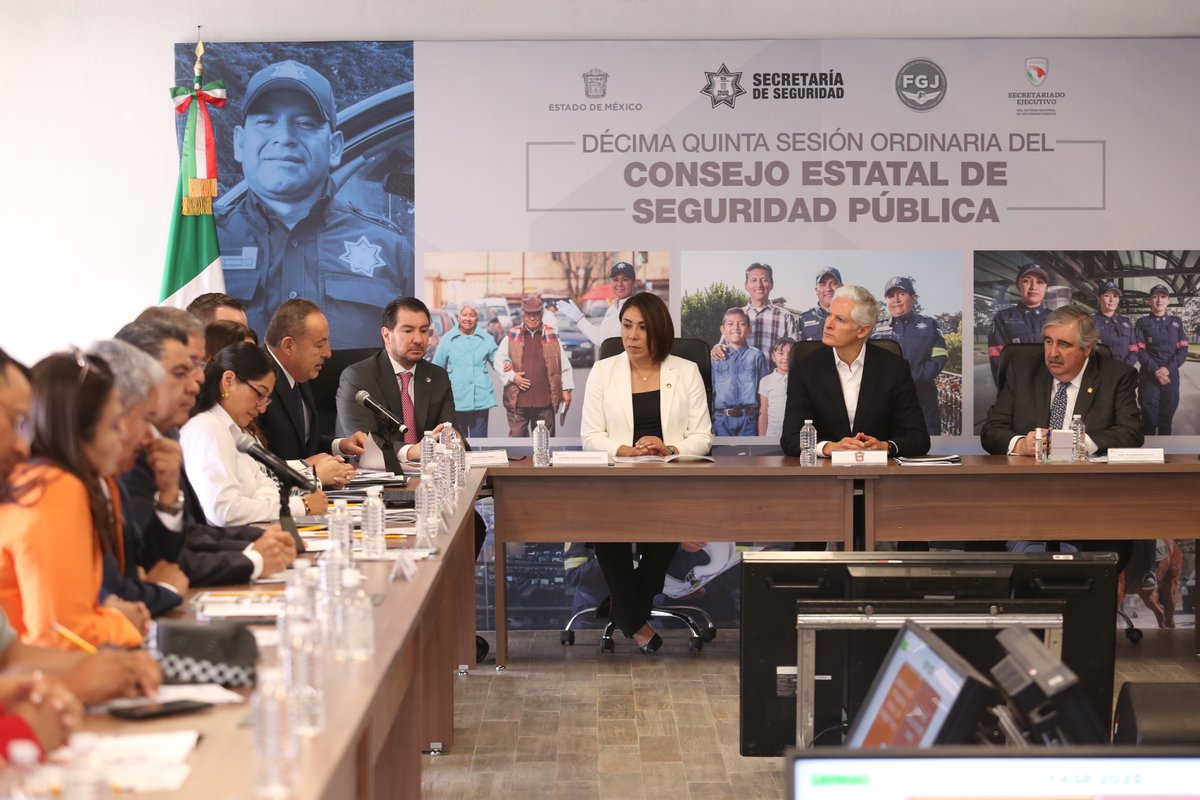 En el #Edoméx seguimos trabajando juntos para construir un estado más fuerte, que dé paz y tranquilidad a las familias mexiquenses.