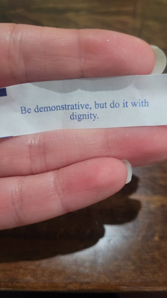 Why this fortune gotta call me out like this?