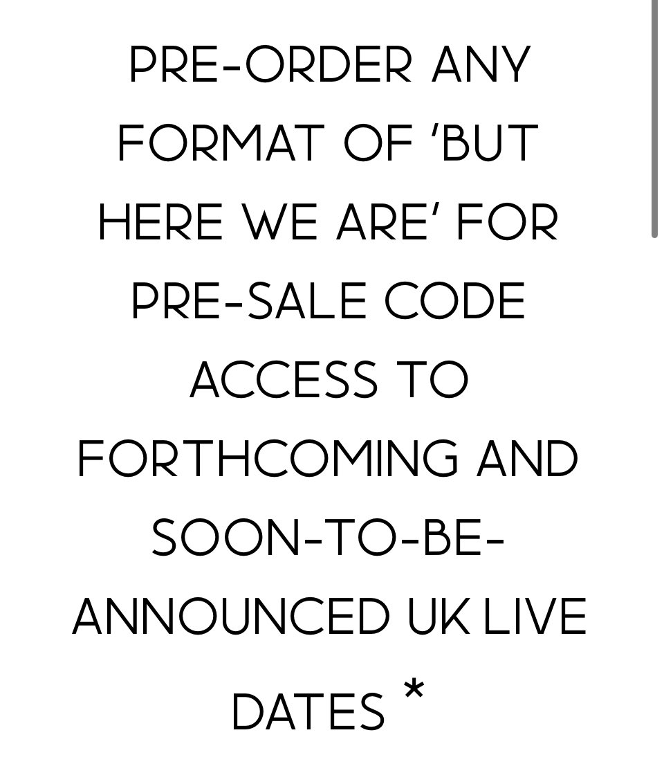 UK dates coming!! 

store.on-repeat.co.uk/collections/fo…