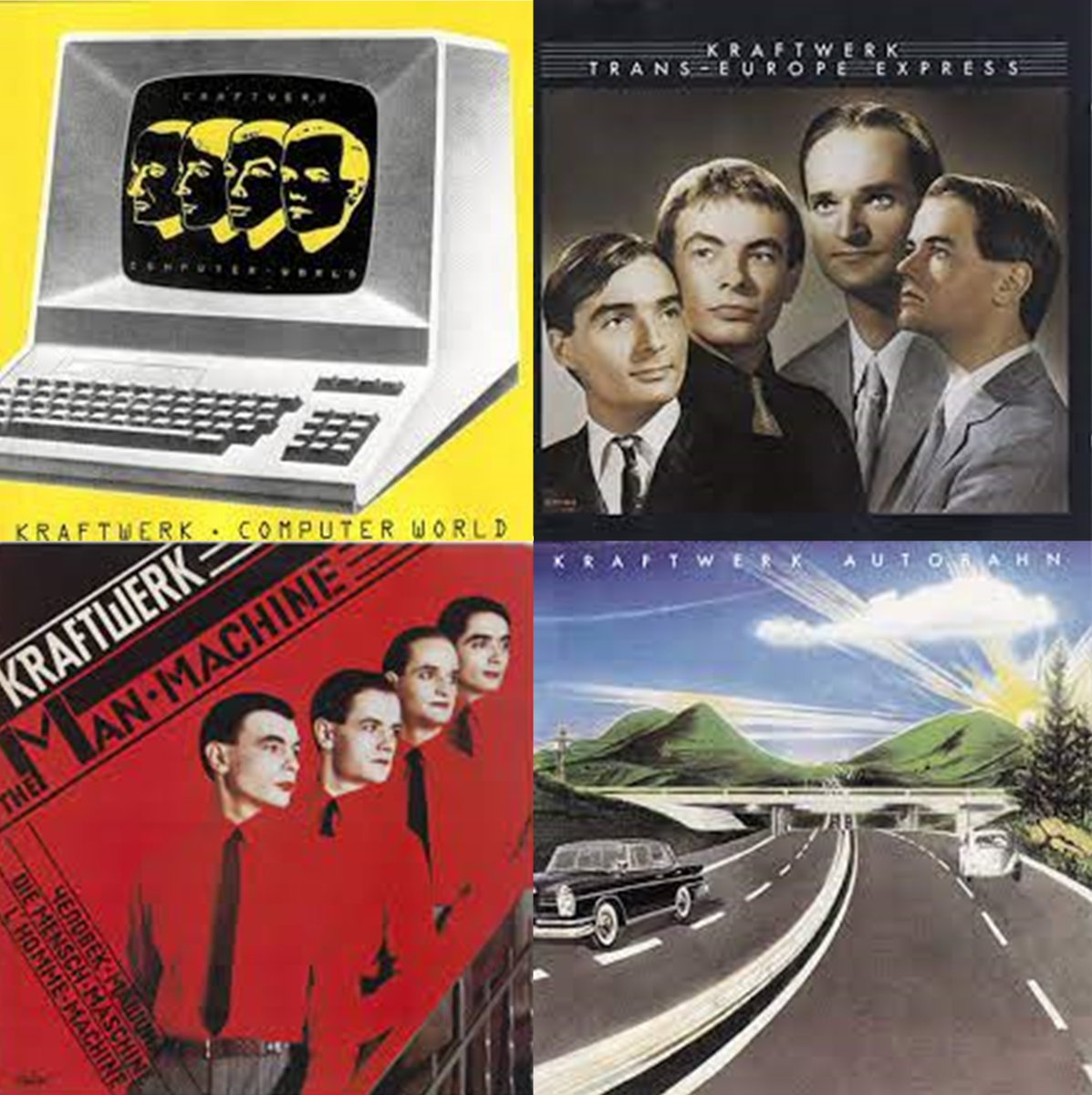Deeper dive into Kraftwerk. Golden period 73-81. Must get the Karl Bartos 'Sound of the machine' book