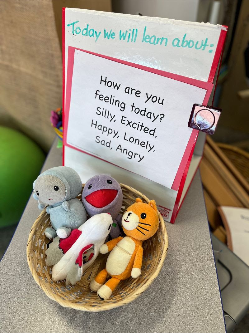 #ParkCitySchools Little people learning big emotions! Our pre-schoolers are taking on social-emotional learning with the help of Kimochis; fluffy friends that help identify emotions.