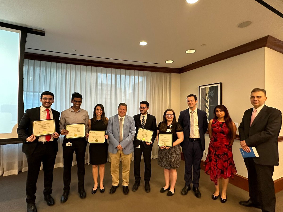 Habib Layoun, MD MSc (@habib_layoun) on Twitter photo Honored and humbled to receive the Tarazi Fellowship Award from <a href="/ClevelandClinic/">Cleveland Clinic</a>. Infinite thanks to my mentors <a href="/tavrkapadia/">Samir Kapadia</a> <a href="/SergeHarbMD/">Serge C. Harb</a> for the immense support.
Grateful for this successful chapter <a href="/CleClinicHVTI/">Cleveland Clinic Heart, Vascular & Thoracic</a> and looking forward to the next one !! <a href="/CCF_IMCHIEFS/">Cleveland Clinic IM</a> <a href="/Mud_Fud/">Richard M. Wardrop III, MD, PhD, MACP, SFHM, FAAP</a> Honored and humbled to receive the Tarazi Fellowship Award from <a href="/ClevelandClinic/">Cleveland Clinic</a>. Infinite thanks to my mentors <a href="/tavrkapadia/">Samir Kapadia</a> <a href="/SergeHarbMD/">Serge C. Harb</a> for the immense support.
Grateful for this successful chapter <a href="/CleClinicHVTI/">Cleveland Clinic Heart, Vascular & Thoracic</a> and looking forward to the next one !! <a href="/CCF_IMCHIEFS/">Cleveland Clinic IM</a> <a href="/Mud_Fud/">Richard M. Wardrop III, MD, PhD, MACP, SFHM, FAAP</a>