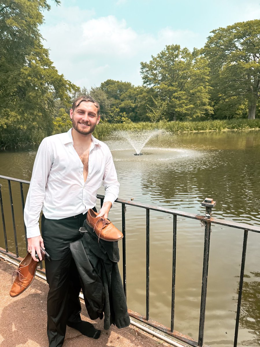 Takticc's tweet photo. Thanks for the mems, @txst! Been a long journey and no better way to end it than with the best grad tradition, jumping in the river! Eat Em Up Cats forever https://t.co/yivk7LEBMv