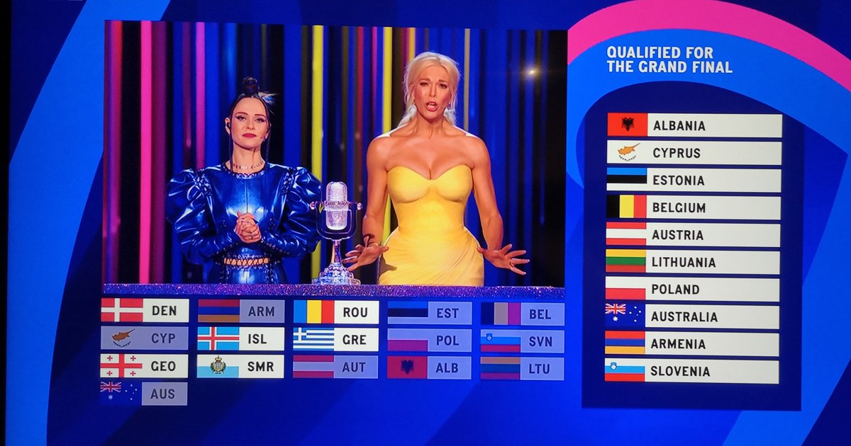 Absolutely brilliant 👏 All my favourites have qualified for the final on Saturday in tonight's #EuroSemi2 😀

#Eurovision2023 #Eurovision #bbcEurovision #Liverpool