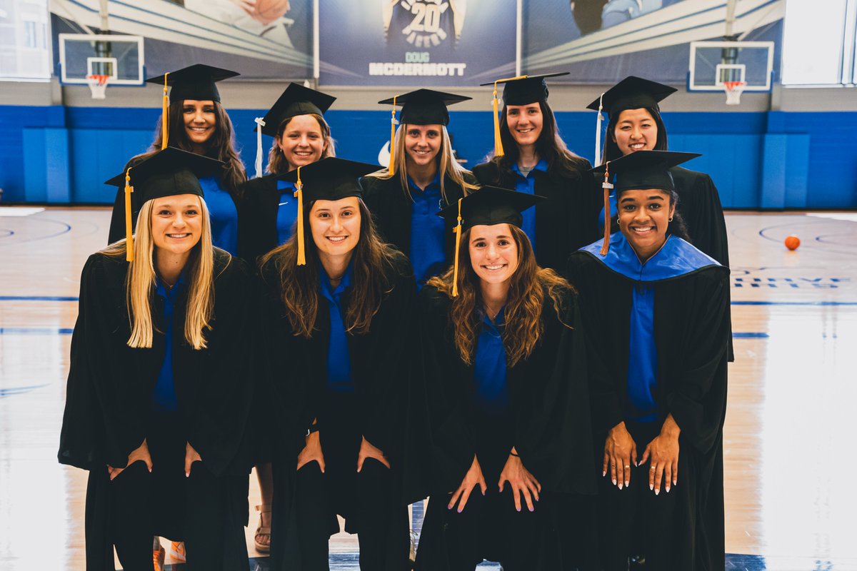 Very proud of this crew right here!! Congrats to all Class of 2023 graduates!! 💙🎓
#GoJays // #CreightonGrad