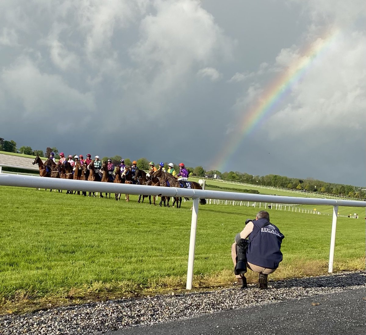 HassettRacing's tweet photo. Battle of Ridgeway found the pot of gold under the rainbow @ClonmelR this evening🤩🥇 https://t.co/YbjCibrCdT
