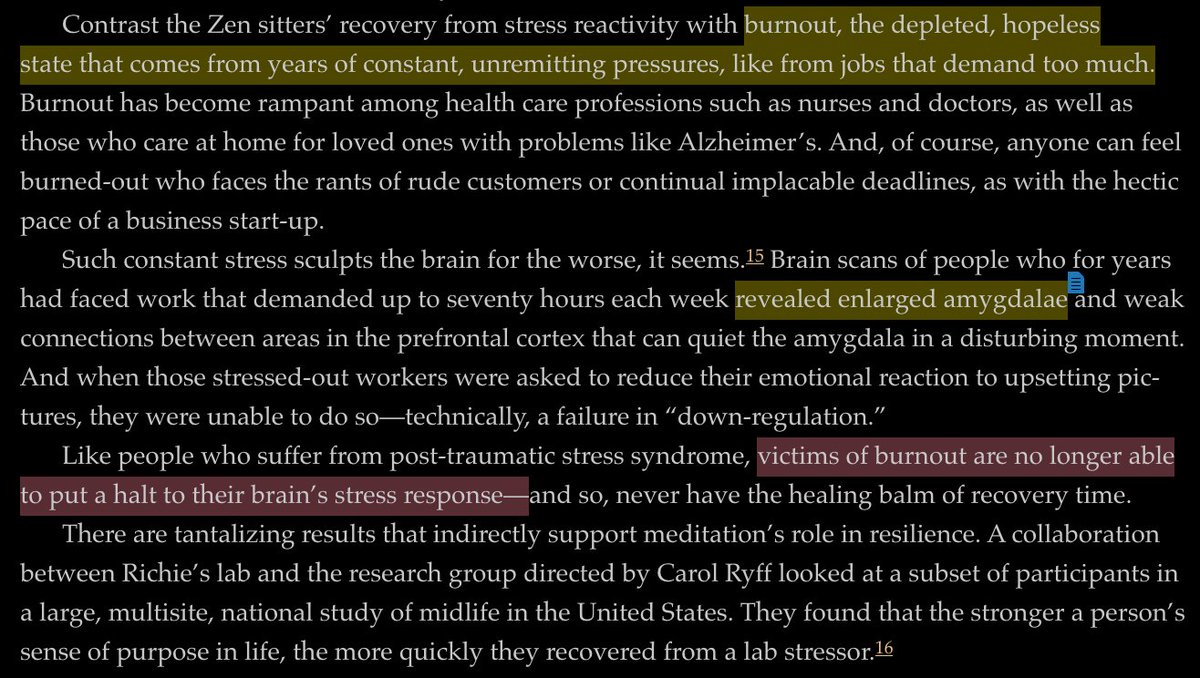 if meditation can alter the brain to REDUCE the amgydala activation to negative inputs

...Then chronic stress can enlarge both amygdalae, and lead to INCREASED stress response, and increased sensitivity to anxiety?

What about 
- dextramphetamines? (Adderal)
- nicotine?