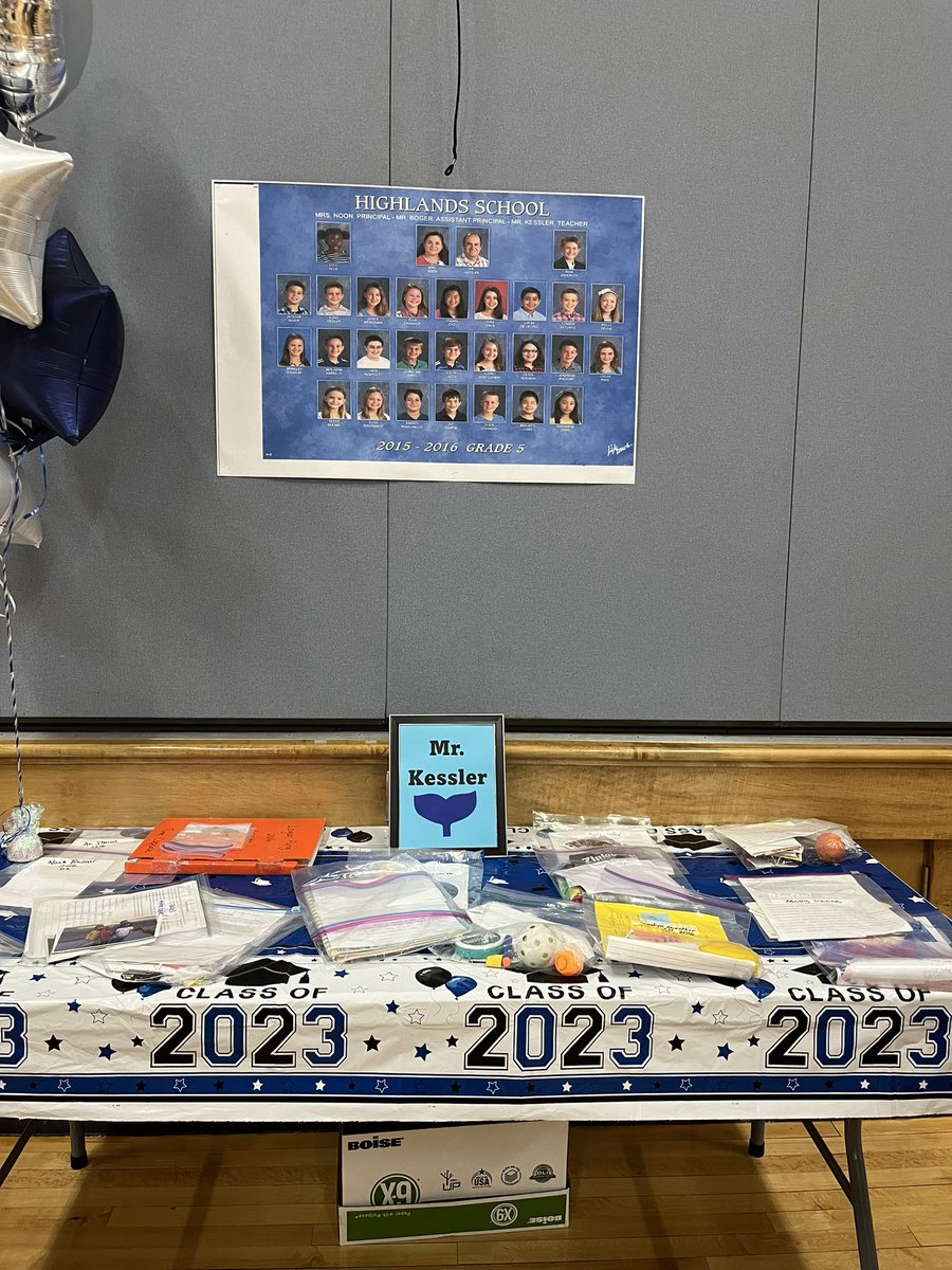 Each year we invite the graduating seniors back to Highlands for our Time Capsule event.  This is such a special group of kids! 💙🐳💙