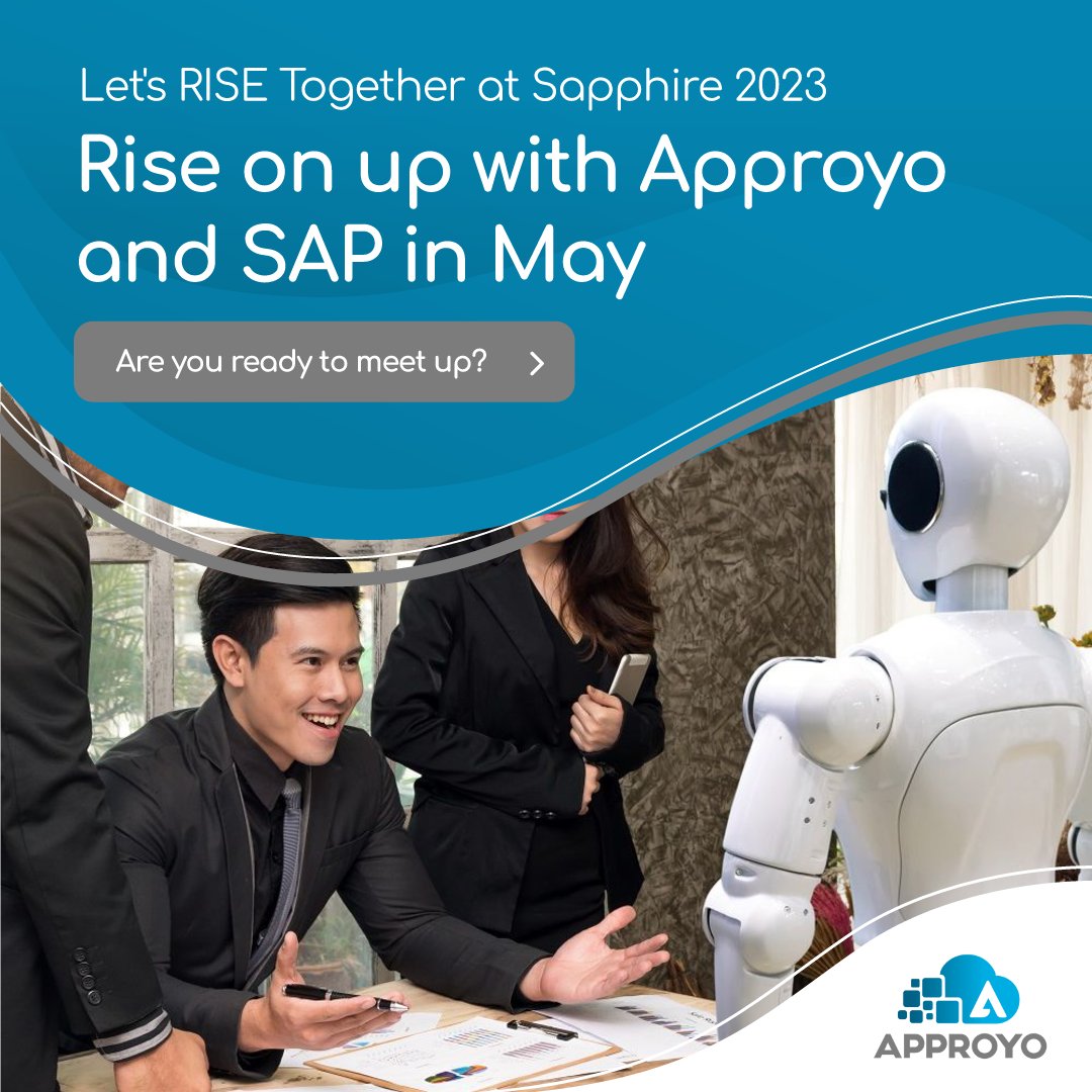 ccarter1969's tweet image. Let&apos;s have a great #ASUG and #Sapphire2023 everyone, Meet our team from @Approyo on-site
#Approyolife #Sapphire #SAP