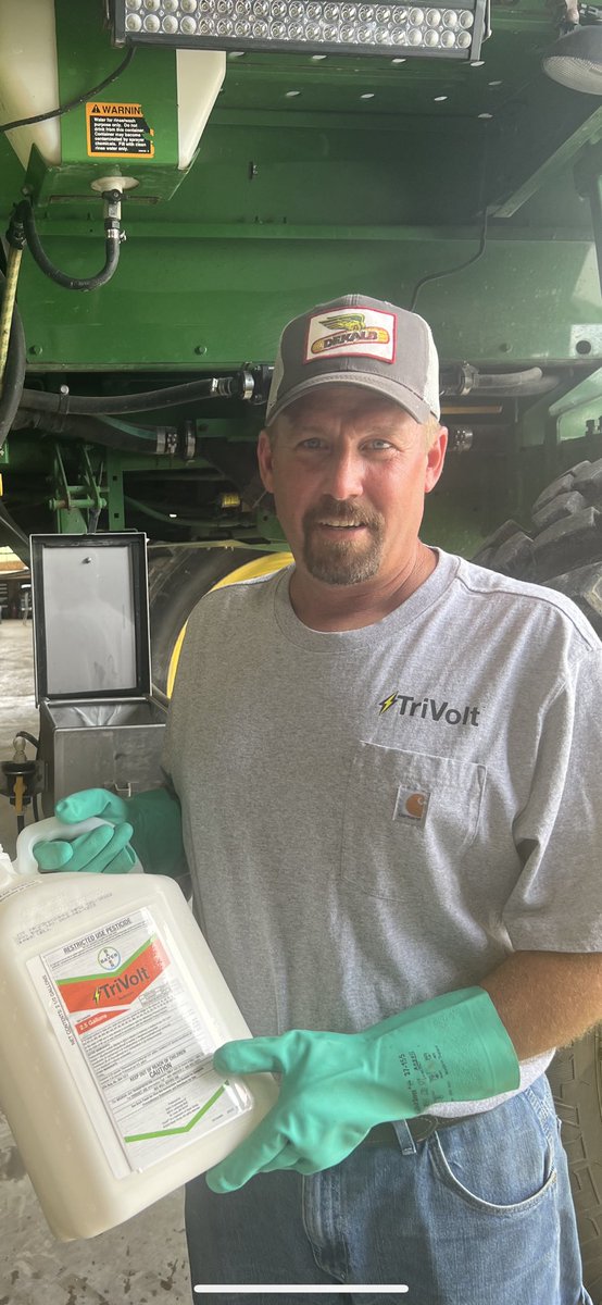 Prest Ag (@prestbrian_deb) on Twitter photo Excited about spraying #Trivolt on 100 percent of our corn acres this year. With the low use rate it helps to make us more productive and Efficient. <a href="/BayerCropProUS/">Bayer Crop Protection U.S.</a> <a href="/Asgrow_DEKALB/">DEKALB Asgrow Seed</a> Excited about spraying #Trivolt on 100 percent of our corn acres this year. With the low use rate it helps to make us more productive and Efficient. <a href="/BayerCropProUS/">Bayer Crop Protection U.S.</a> <a href="/Asgrow_DEKALB/">DEKALB Asgrow Seed</a>