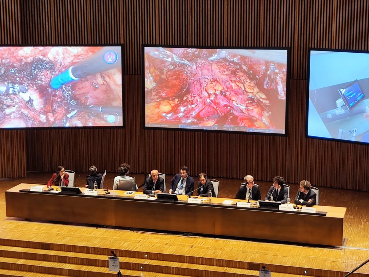 Today great experience in Milan as young provoker during #IEA23. The first live surgery session during #RARP with three different platforms (CMR Surgical Versius, ab medica spa DaVinci Xi and Medtronic Robotic-Assisted Surgery Hugo Ras) #urology #daVinciXi #Versius #HugoRas
