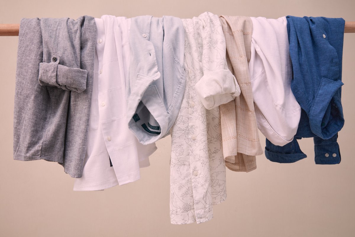 Perks of wearing linen? It’s lightweight to wear, simple to wash & easy on the eyes. #AlwaysReady