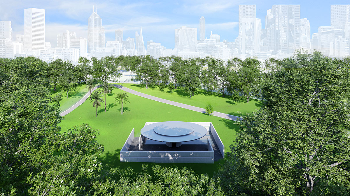 Tadao Ando unveils design for MPavilion 2023 creating 'a sense of eternity': worldarchitecture.org/architecture-n… #architecture #tadaoando