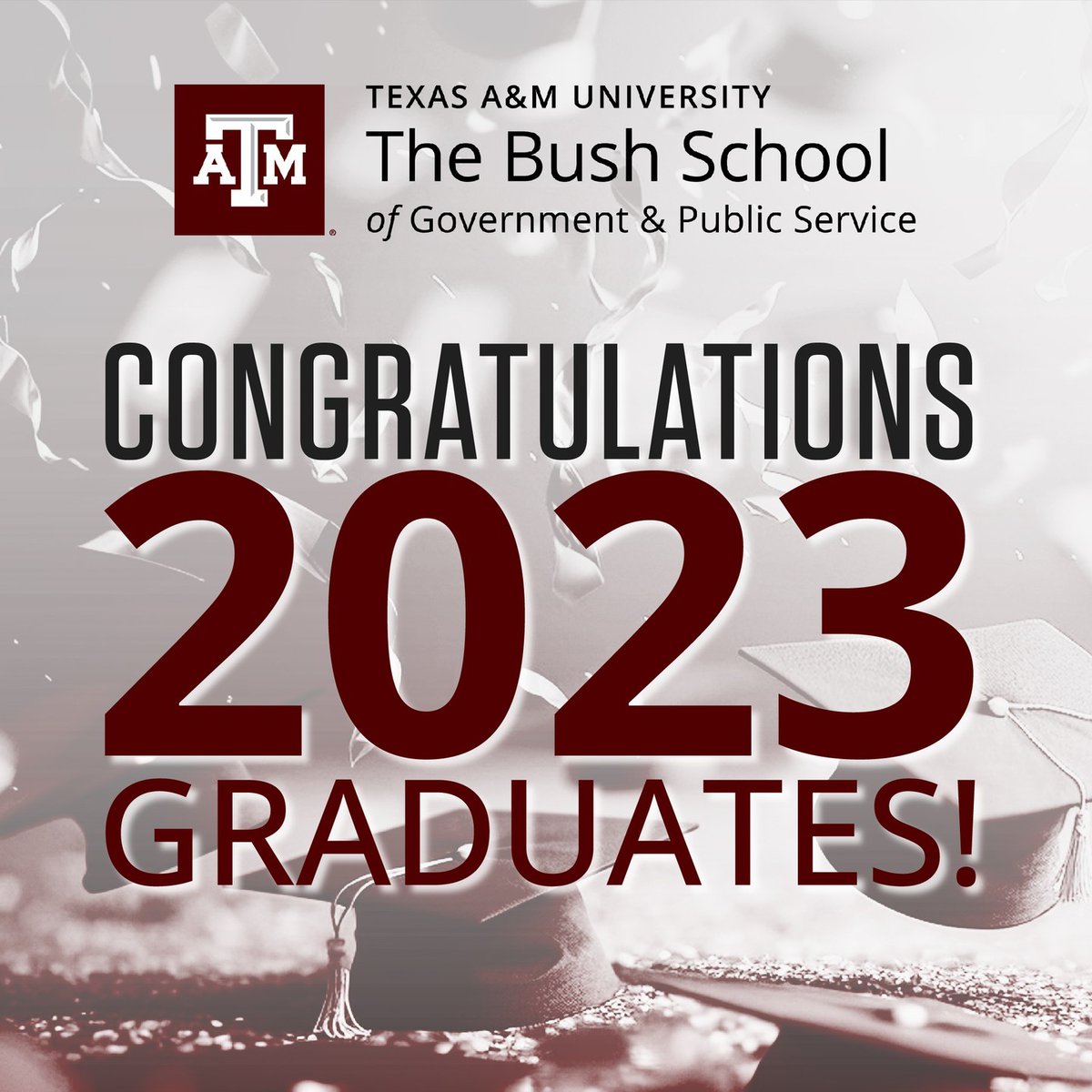 The Bush School, TAMU on Twitter "Congratulations to the graduates of