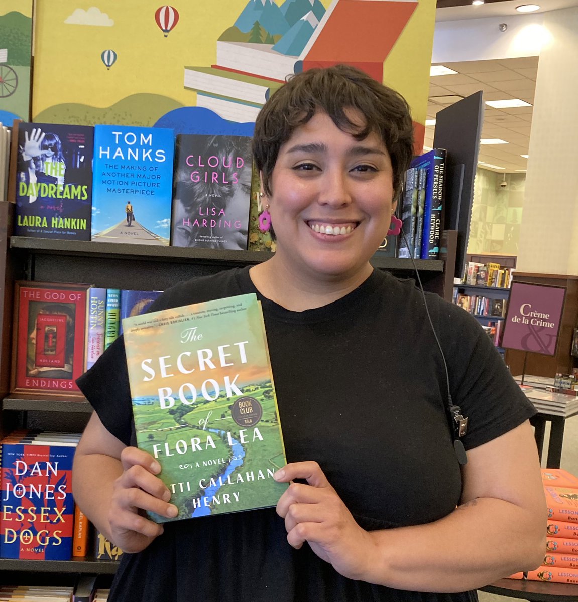 Rachel recommends The Secret Book of Flora Lea for those who love books about the power of stories to change lives and bring people together! #Barnesandnoble #bn232 #fiction #HistoricalFiction #BookRecommendation