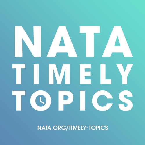 NATA1950's tweet photo. .@NATA_EPC is hosting “The State of Athletic Training: Employment and the Early Professional AT” at noon CDT May 31. Registration is open now. https://t.co/h7UeBlJeaR https://t.co/VAqIgvFqVv